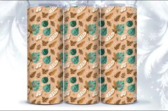 4 Christmas Seamless Tumbler Wrap 20 oz Product Image 3