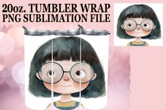 Watercolor Joy for Kids: Boho Tumbler Sublimation Product Image 1