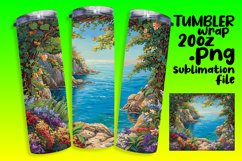 Mountain Majesty Tumbler Design 20oz Product Image 1