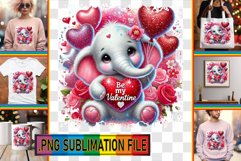 Bright TSHIRT Art PNG, Valentines Product Image 1