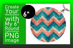 Sparkly Glittery Stripes Round Design Product Image 1