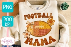 Football Mama sublimation PNG | American Football shirt PNG Product Image 2