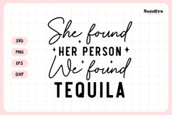 Funny Hangover Kit Saying SVG | She Found Her Person Product Image 3
