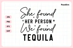 Funny Hangover Kit Saying SVG | She Found Her Person Product Image 3