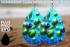Unique Teardrop Earrings Ideas, 3D Fruits Product Image 1