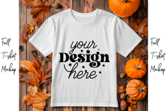 Fall t-shirt mockup, Fall mockup Product Image 1