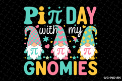 PI day with my Gnomies SVG Design | Quotes | SVG Cut Files Product Image 1