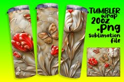 Springtime Magic Sublimation Tumbler Wrap 20oz Product Image 1