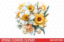 Spring Flowers Clipart Product Image 1