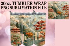 3D Beauty View Spring Tumbler Wrap - 20oz Product Image 1