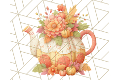 Cozy Fall Clipart PNG Autumn Cozy Elements Product Image 2
