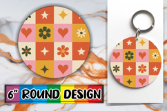 Joyful Circle Ornaments Magic, Valentine's Pattern Product Image 1