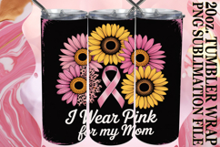 PLAYFUL SPIRITS 20oz TUMBLER WRAP, Breast Cancer Product Image 1