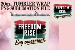 GIFT OF CHEER 20oz TUMBLER WRAP, Juneteenth Product Image 1