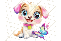 Cute Animal Friends Clipart PNG, Bright Spring Animal Duos Product Image 2