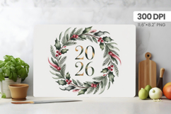 Happy New Year Cutting Board PNG Festive New Year's Eve 2026 Product Image 1