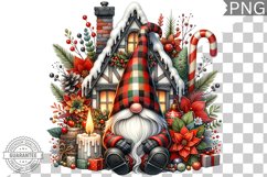 Christmas Gnome Sublimation - Clipart PNG Bundle Product Image 11