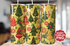 Christmas Tree Tumbler | Christmas Tumbler Wrap Product Image 1