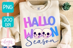 Halloween Season shirt PNG for Sublimation, Cute skull PNG Product Image 3