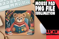 WHIMSICAL MOUSE PAD FUN DESIGNS, Cute Bear Product Image 1
