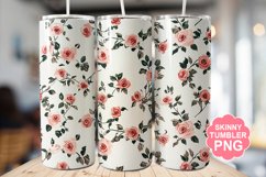 Valentine Roses Tumbler | Valentine Tumbler Wrap Product Image 1