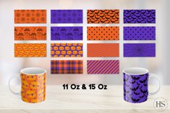 14 Happy Halloween Mug Sublimation PNG Bundle, Mug Wrap Product Image 2