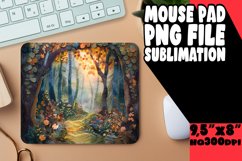 Captivating 3D Mouse Pad Sublimation Summer Product Image 1
