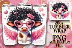 Wholesome joy 20oz tumbler wrap, Valentines Product Image 1