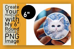 Colorful Whisker Wonders: Glossy Cat Circles Product Image 1