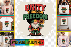 Playful TSHIRT Gift Ideas PNG, Juneteenth Product Image 1