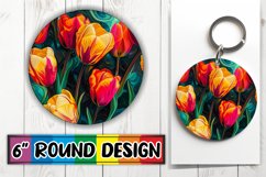 Diverse Floral Coaster Patterns Compilation Product Image 1