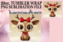 20oz Tumbler Wrap with 3D Christmas Characters Product Image 1