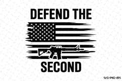 Defend the second svg | 4th of july Svg | Svg Cut Files Product Image 1