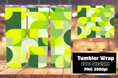 Abstract Neon Luminance Sublimation Wraps 20oz Product Image 1