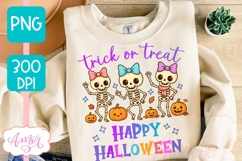 Trick or treat PNG for sublimation | Hapy Halloween PNG Product Image 2
