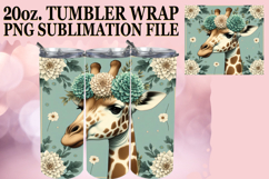 GIFT OF SERENITY 20oz TUMBLER WRAP, Giraffe Product Image 1