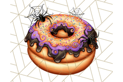 Ghost Café PNG Clipart, Cute Ghost Baristas Halloween Treats Product Image 2