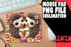 Vibrant Desk Mat Sublimation PNG, Cupid Product Image 1