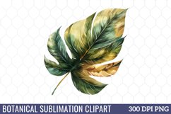 Botanical Sublimation Clipart Product Image 1