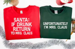 Matching Christmas Quote SVG | Mrs Claus Product Image 3