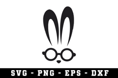 Bunny Ear &amp; Face SVG | SVG Cut files | Cricut Product Image 1