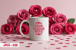 Valentine Mug Lights PSD JPEG Mockup Product Image 1