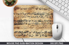 Vintage Mouse Pad Sublimation PNG Design - Mouse Pad PNG Product Image 1