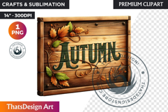 Autumn Rustic Harvest Fall clipart PNG Pumpkin thanksgiving Product Image 1