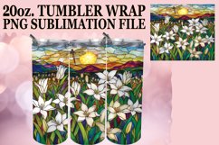 Mesmeric Stained Glass Tumbler Decor Product Image 1