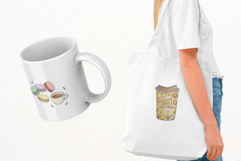 Spring Coffee Time Clipart Product Image 4