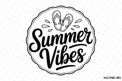 Summer Vibes svg | Summer Svg | Svg Cut Files Product Image 1