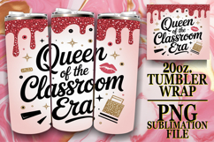 Sweet vibes 20oz tumbler wrap, Teacher Product Image 1