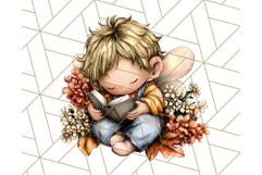 Fall Fairy Clipart PNG, Autumn Fairy People With Wings Product Image 2