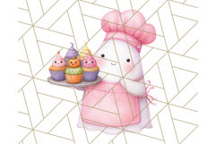 Haunted Sweet Shoppe PNG Clipart, Pastel Halloween Bakery Product Image 2